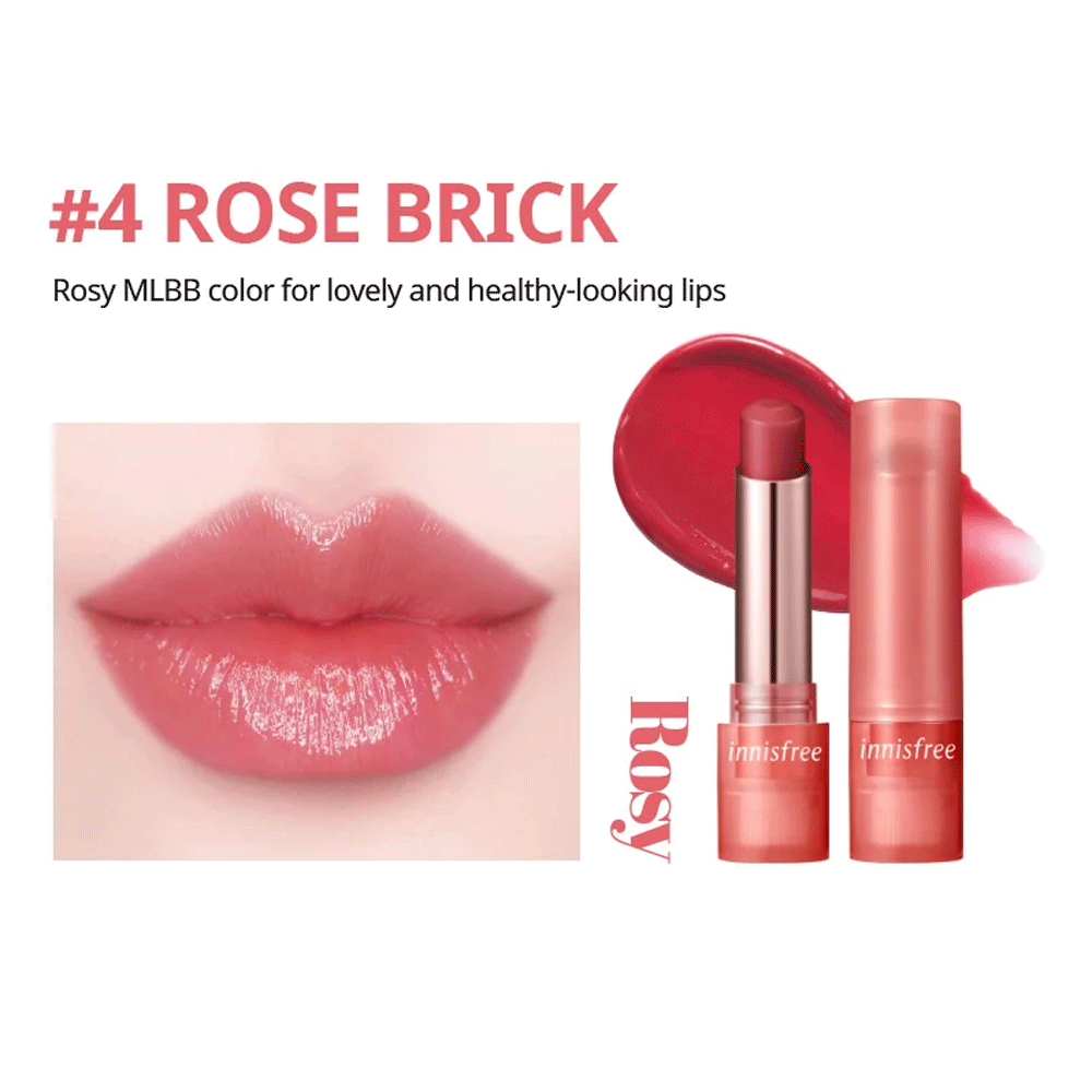 Innisfree Dewy Tint Lip Balm 3.2g - 5 Colors - KLO