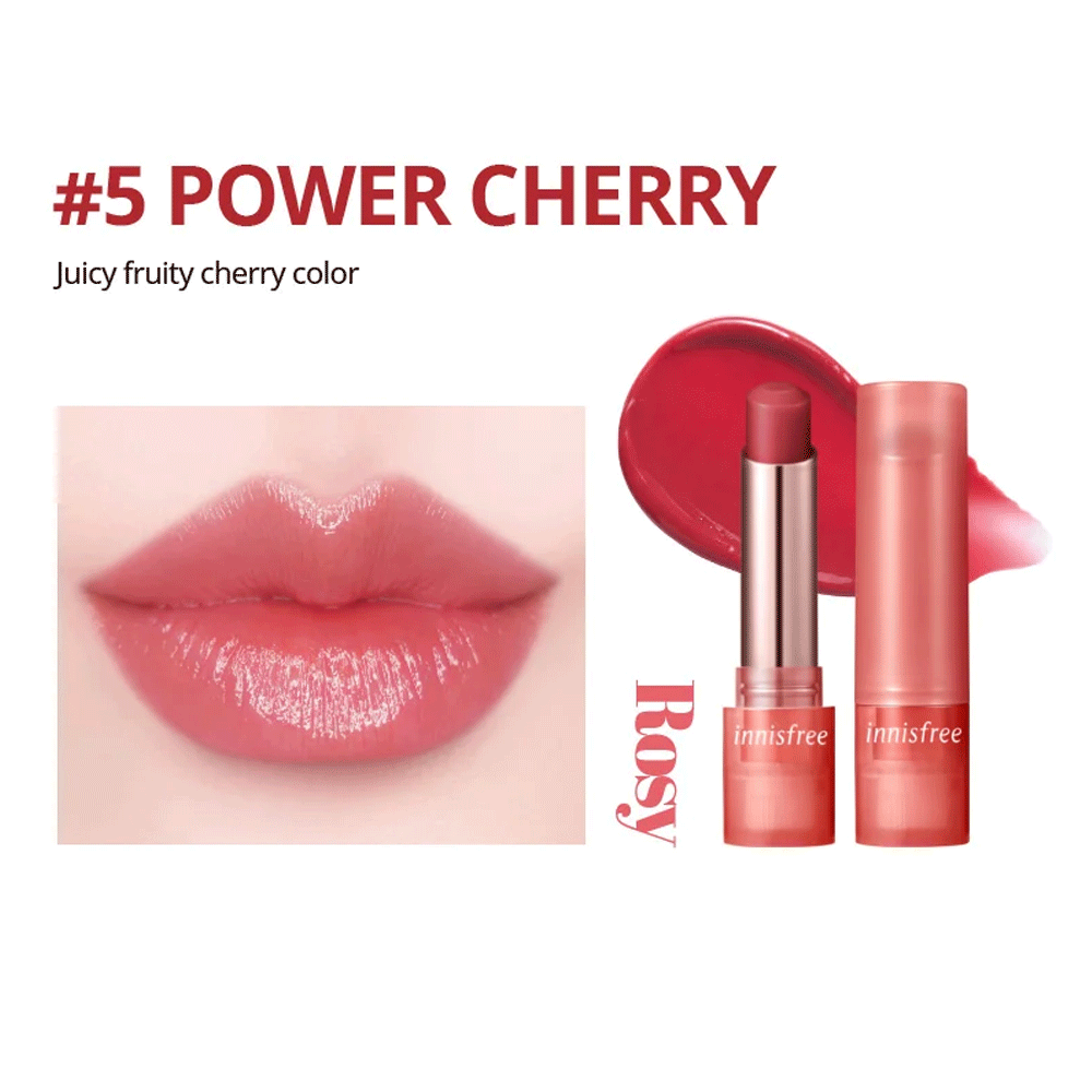 Innisfree Dewy Tint Lip Balm 3.2g - 5 Colors - KLO