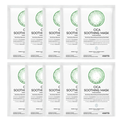 OOTD Cica Soothing Mask 25g *10ea - DODOSKIN