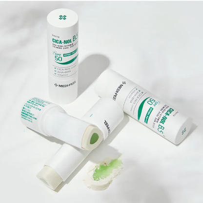 MEDI-PEEL Phyto Cica-nol B5 AHA BHA Vitamin Calming Dual Sun Stick SPF50+ PA++++ 9.5g - DODOSKIN