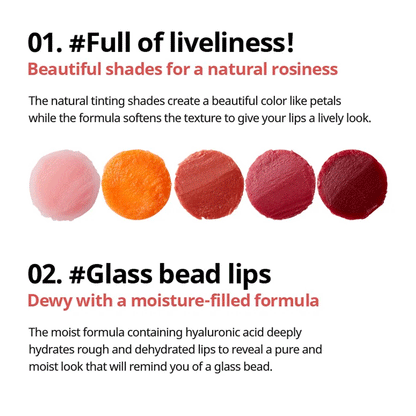 Innisfree Dewy Tint Lip Balm 3.2g - 5 Colors - KLO