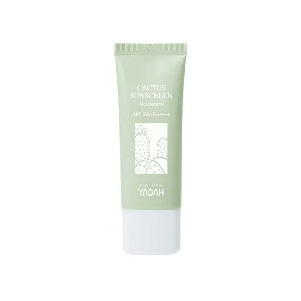 (NEWA) YADAH Cactus Sunscreen SPF50+ PA++++ 35ml - DODOSKIN