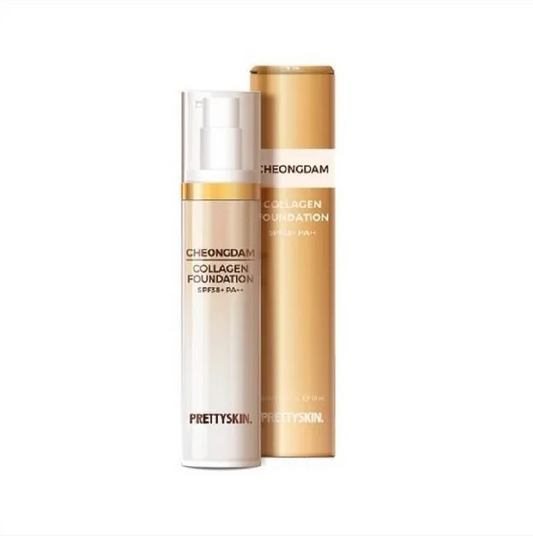 Pretty skin Cheongdam Collagen Foundation 50ml - 3 Colors - Dodoskin