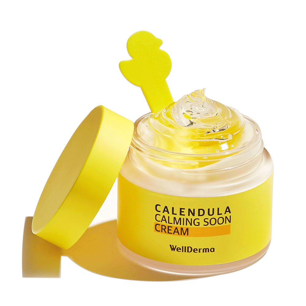 (NEWA) WellDerma Calendula Calming Soon Cream 80ml - DODOSKIN