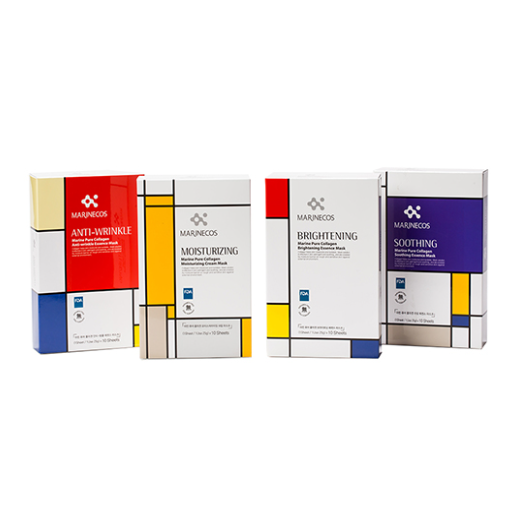 MARINECOS Marine Pure Collagen Essence Mask 25g*5ea - 4 Types - KLO