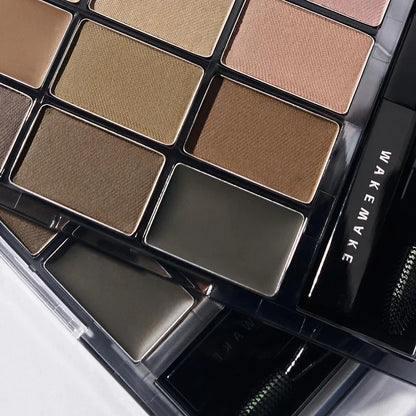 WAKEMAKE Soft Drawing Brow Palette 12g