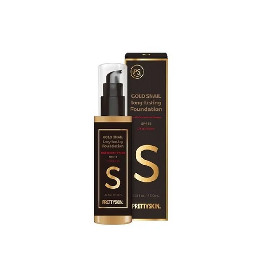 Pretty skin Gold Snail Long-Lasting Foundation 100ml - 2 Colors - Dodoskin