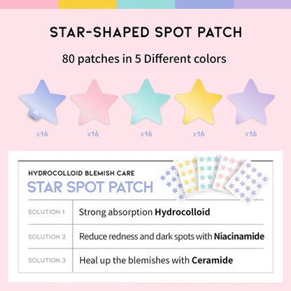 (NEWA) OOTD Star Spot Patch 80 patches - DODOSKIN