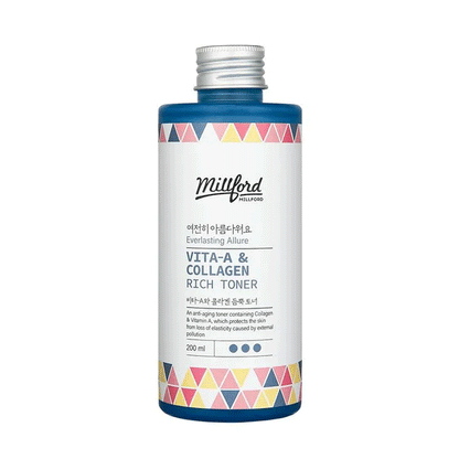 Millford Vita A & Collagen Rich Toner 200ml - DODOSKIN