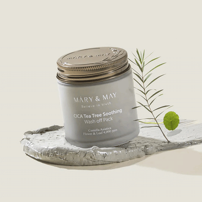 Mary&May CICA TeaTree Soothing Wash off Pack 125g - DODOSKIN