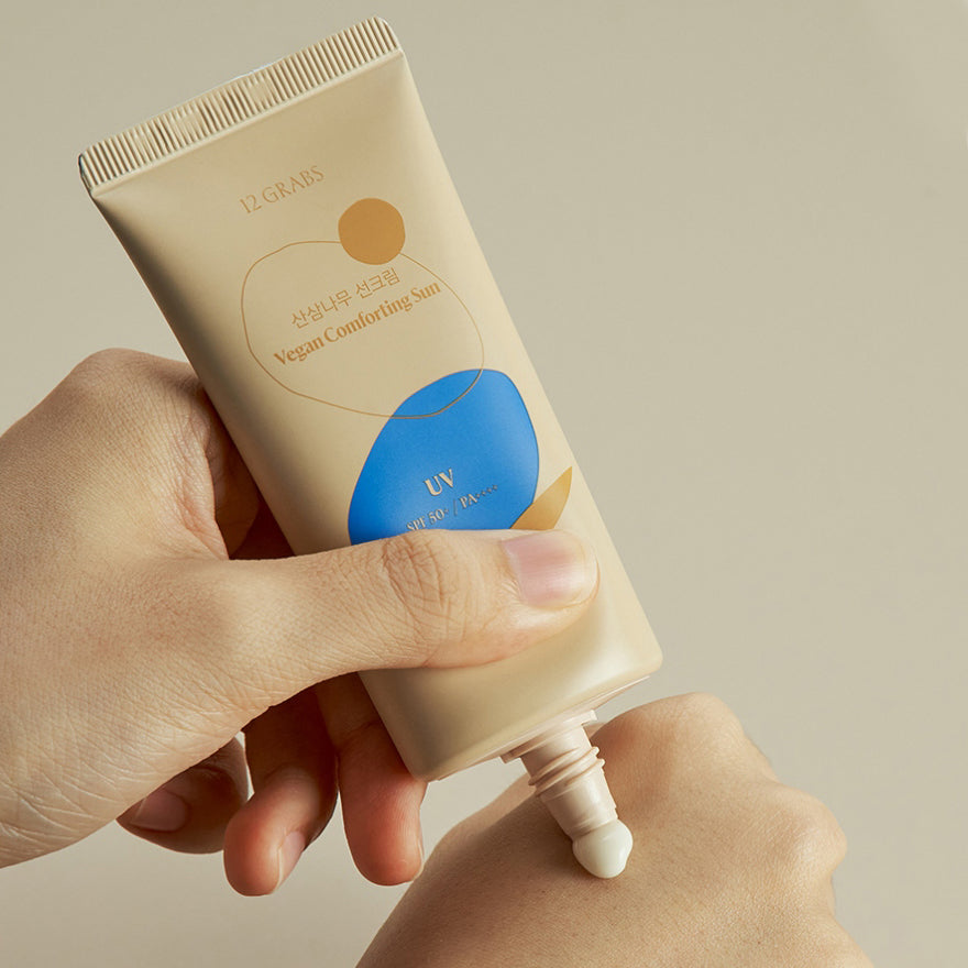12 GRABS  Vegan Comforting Sun SPF 50+ PA+++ 50ml