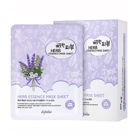 esfolio Herb Essence Mask Sheet 25ml *10ea - DODOSKIN
