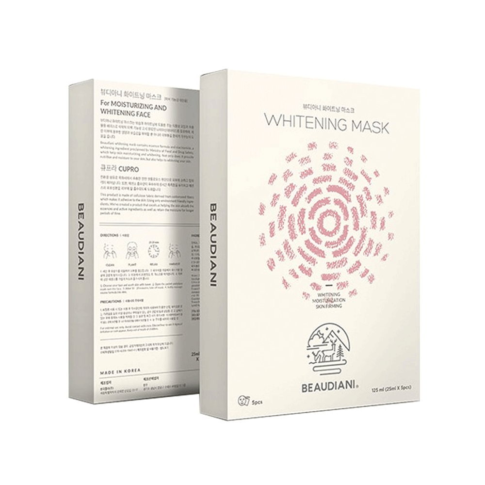 BEAUDIANI Whitening Mask 25g x 5ea - DODOSKIN