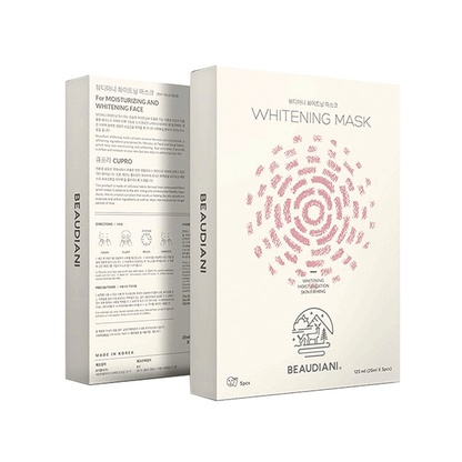 BEAUDIANI Whitening Mask 25g x 5ea - DODOSKIN