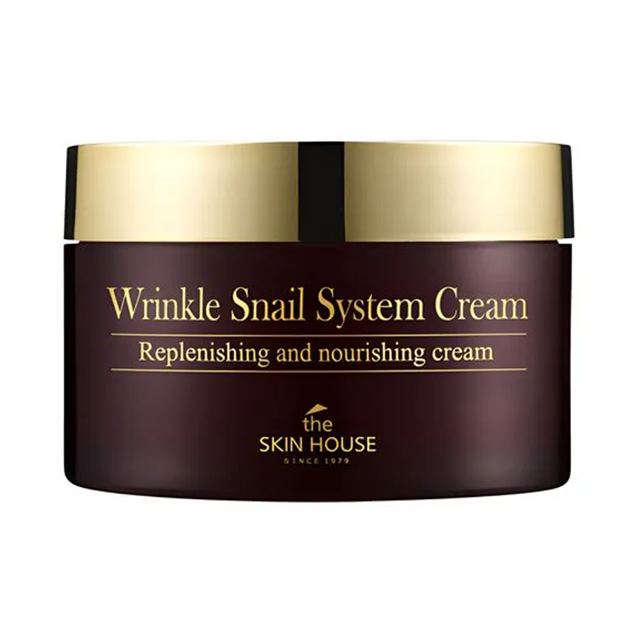 the SKIN HOUSE Wrinkle Snail System Cream JUMBO 100ml - KLO