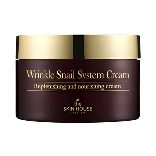 the SKIN HOUSE Wrinkle Snail System Cream JUMBO 100ml - KLO
