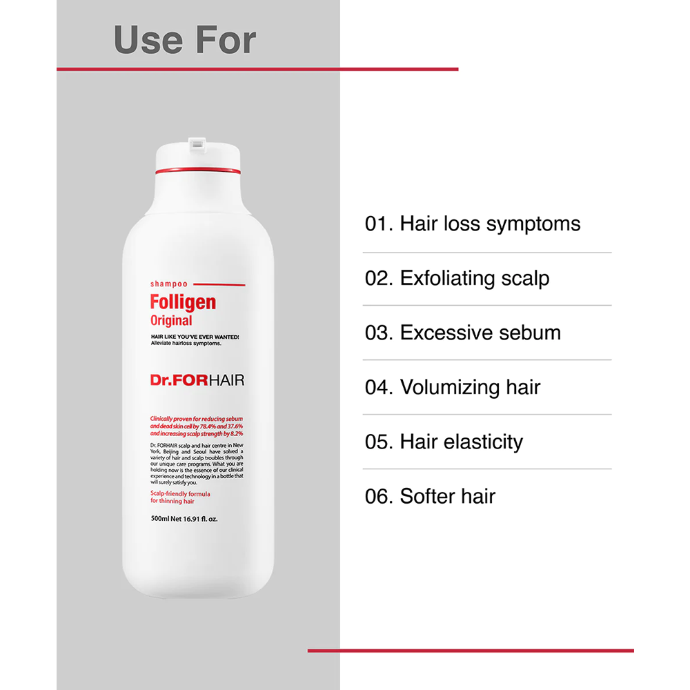 DR.FORHAIR Folligen Shampoo 300ml - KLO