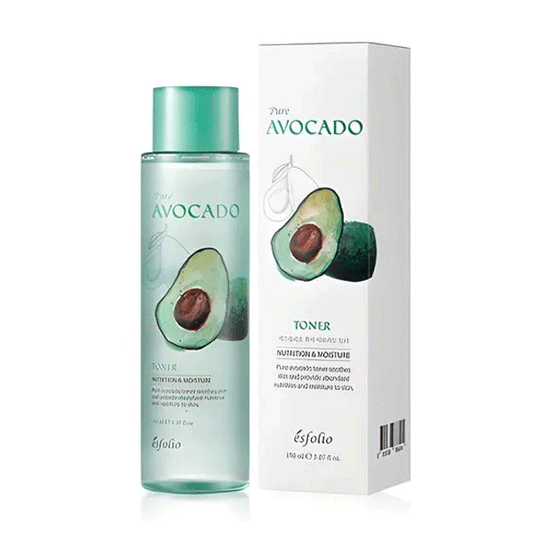 esfolio Pure Avocado Toner 160ml - DODOSKIN