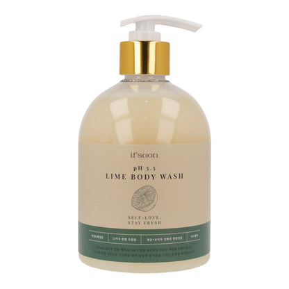 [ifsoon] pH5.5 Lime Body Wash 500ml / 16.91 fl.oz - Dodoskin