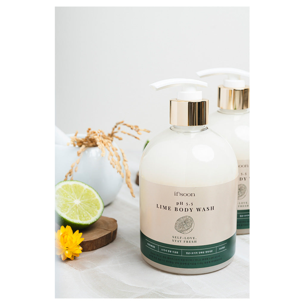 [ifsoon] pH5.5 Lime Body Wash 500ml / 16.91 fl.oz - Dodoskin