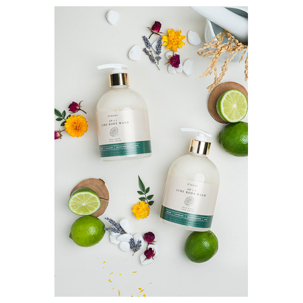 [ifsoon] pH5.5 Lime Body Wash 500ml / 16.91 fl.oz - Dodoskin