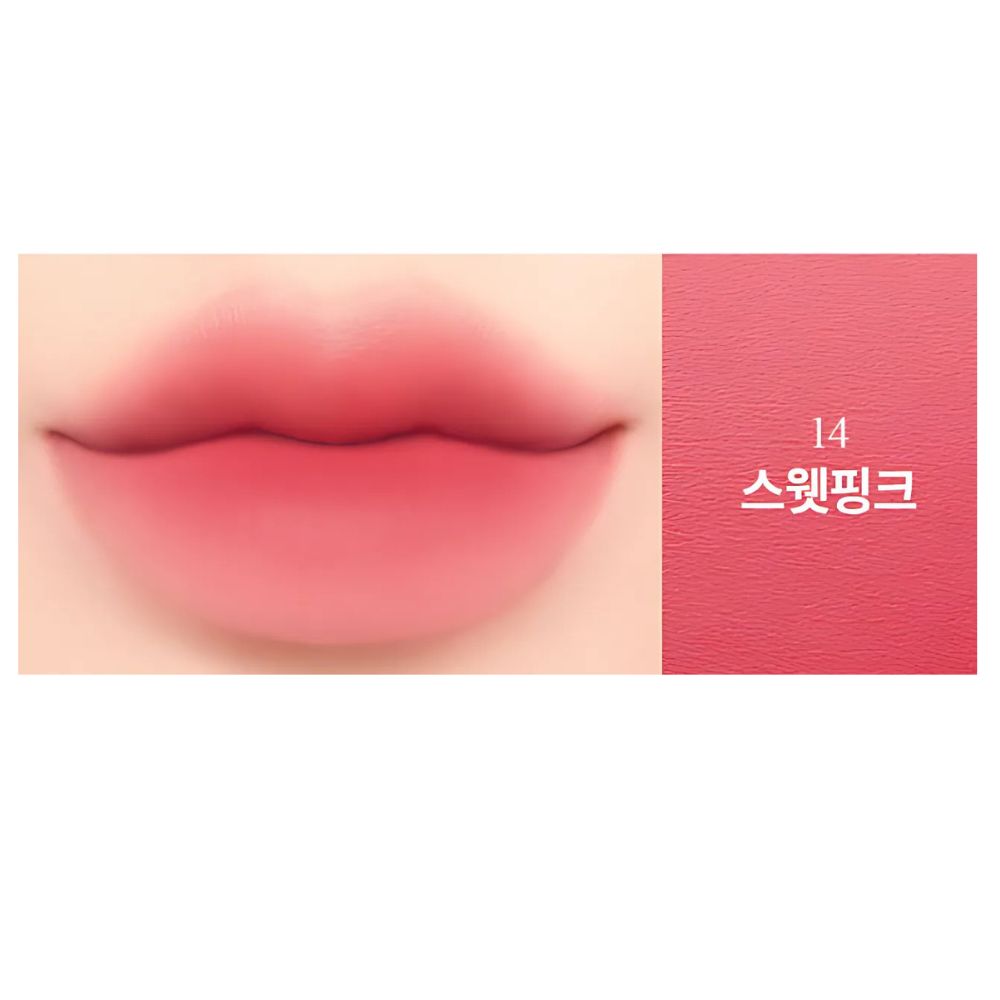 MERYTHOD Reel Tattoo Velvet Tint 3.2g in 14 Sweat Pink Shade.