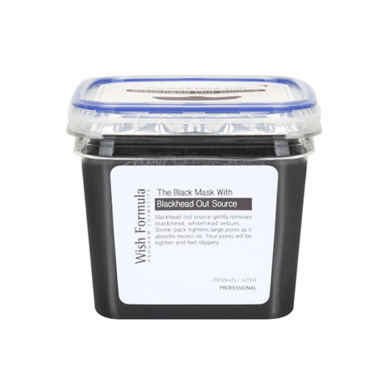 Wish Formula The Black Mask with Blackhead Out source Jumbo 420ml - DODOSKIN