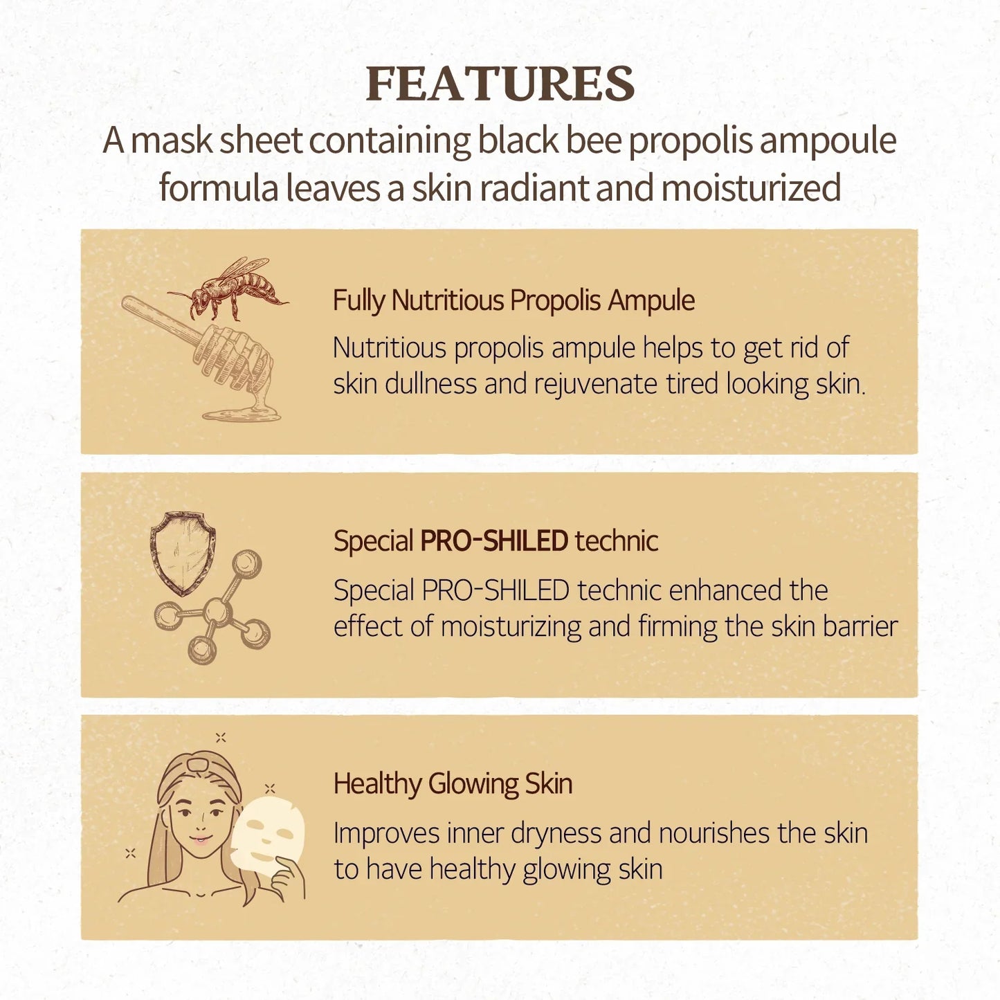 (Mhark) SKINFOOD Royal Honey Mask 30ml - DODOSKIN