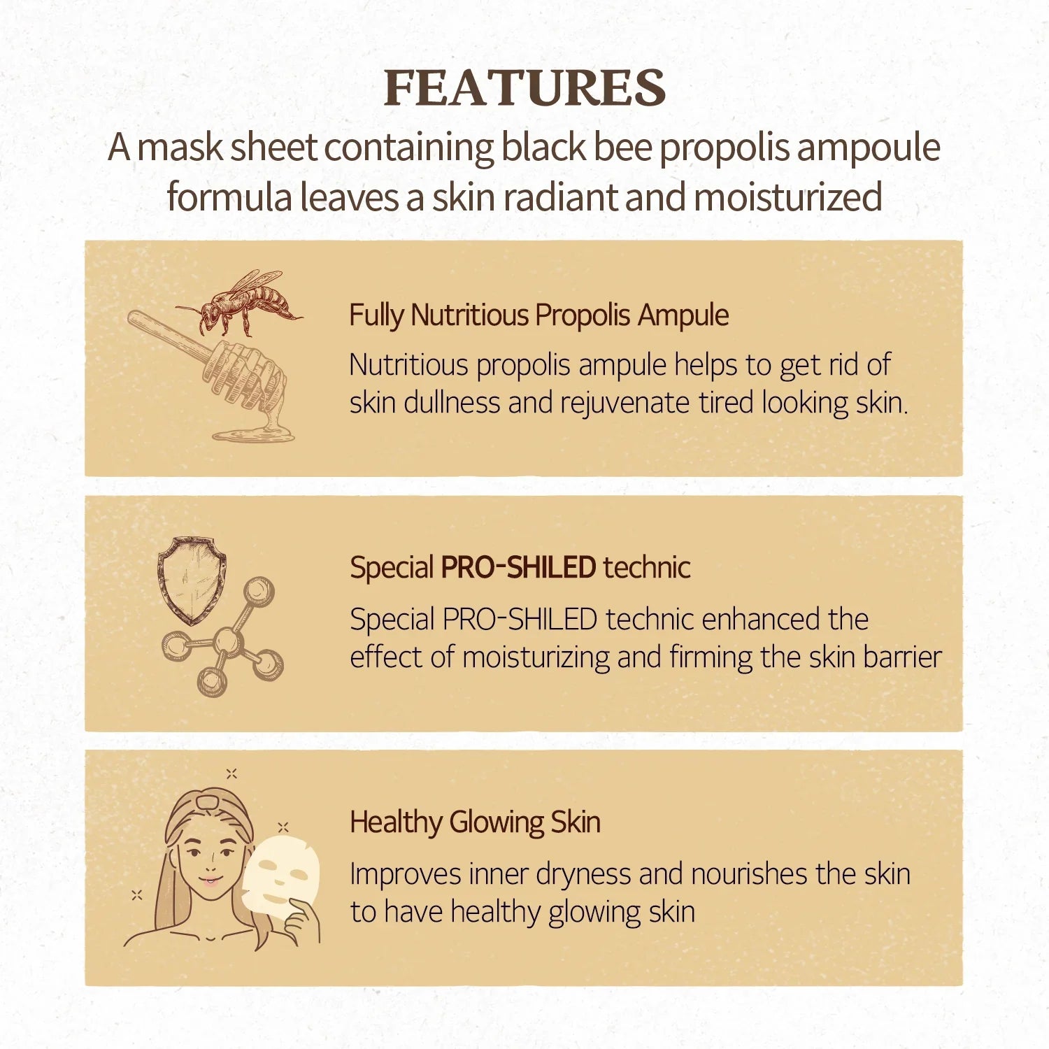 (Mhark) SKINFOOD Royal Honey Mask 30ml - DODOSKIN