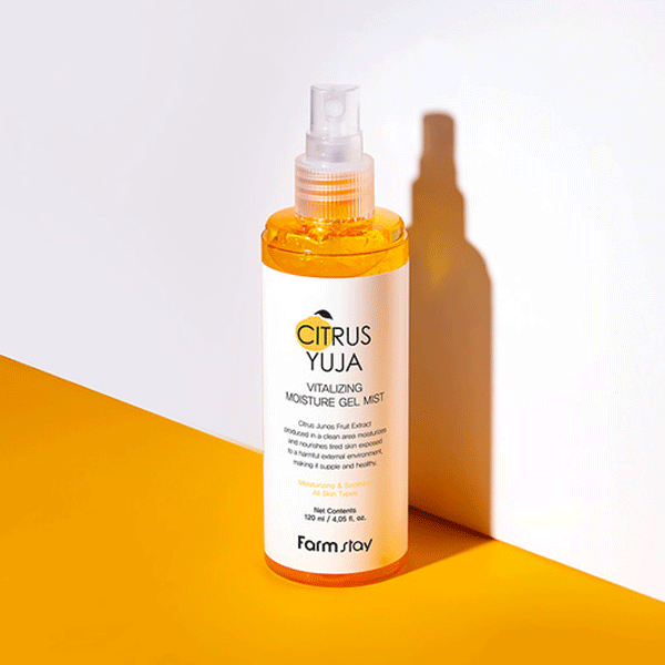 Farmstay Citrus Yuja Vitalizing Moisture Gel Mist 120ml - DODOSKIN
