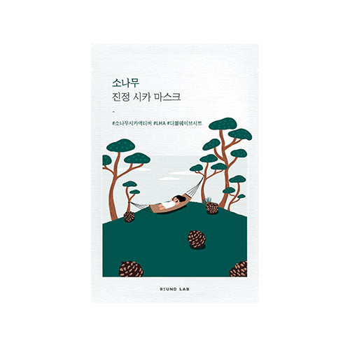 [ROUND LAB] Pine Calming Cica Mask Sheet 27ml - KLO