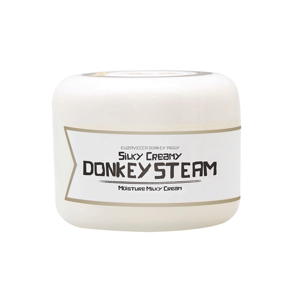 Elizavecca Silky Creamy Donkey Steam Moisture Milky Cream 100g - KLO