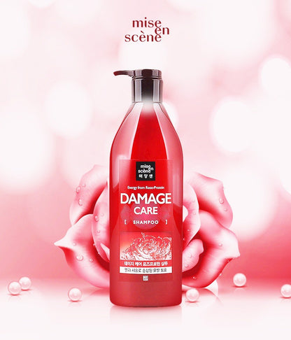 Mise en Scene Damage Care Rose Protein Shampoo 680ml