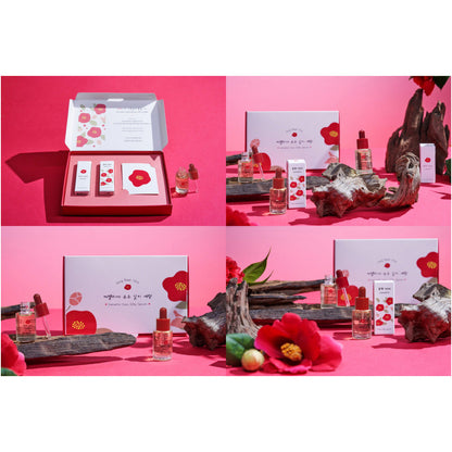 [JAYEONJIAE] Dong Baek 1970 Camellia Yuzu Silky Serum 7ml * 2ea - Dodoskin