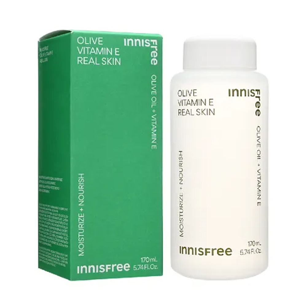 Innisfree Olive Vitamin E Real Skin 170ml - KLO