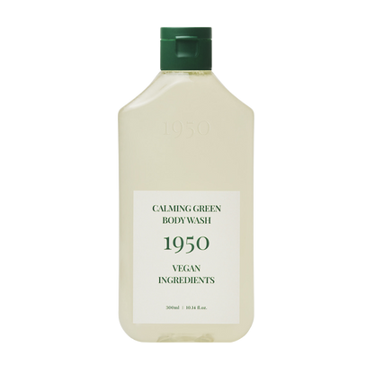 1950 Jeju Body Wash and Scrub Duo Set, showcasing luxurious design and effective formulas for a rejuvenating bathing experience.