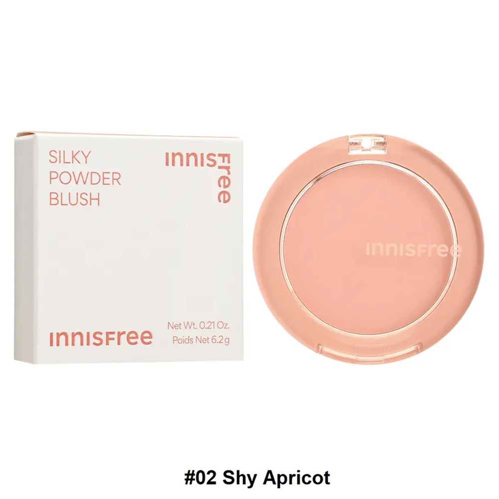 Innisfree Silky Powder Blush 6.2g - 3 Colors - KLO