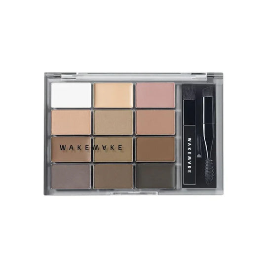 WAKEMAKE Soft Drawing Brow Palette 12g