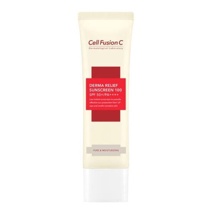 Cell Fusion C Derma Relief Sunscreen 100 SPF50+ PA++++ 50ml - Dodoskin