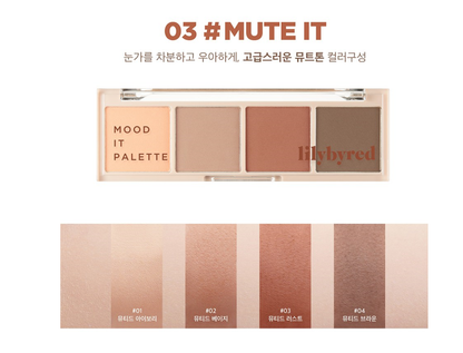 Lilybyred Mood It Palette Eye Palette 5.8g - Dodoskin