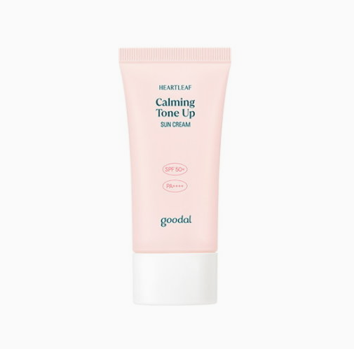 Goodal Heartleaf Calming Tone Up Sun Cream 50ml SPF50+ PA++++ - KLO