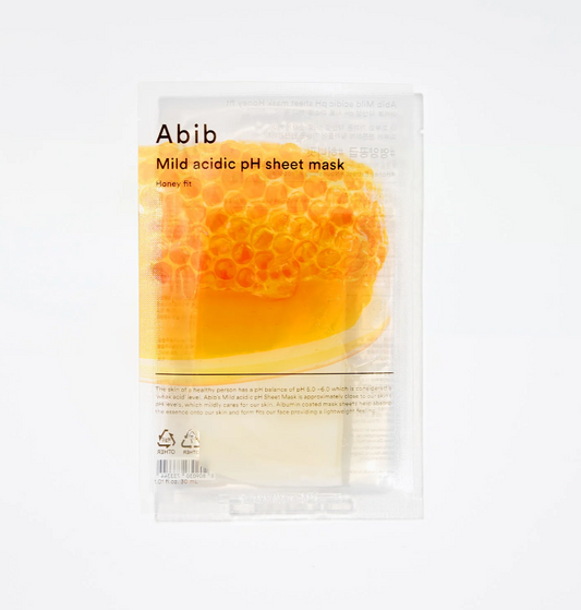 Abib Mild Acidic pH Sheet Mask 5ea #Honey Fit