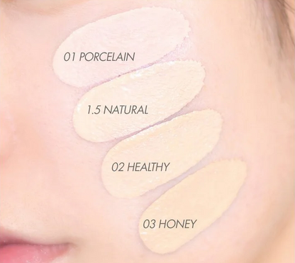 AMUSE Ceramic Skin Perfector Cushion SPF40 PA++ 15g (Original + Refill)