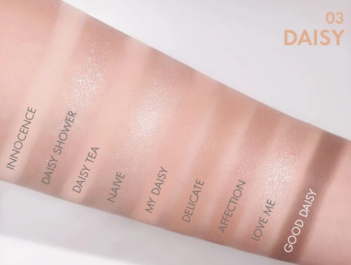 AMUSE Eye Color Palette