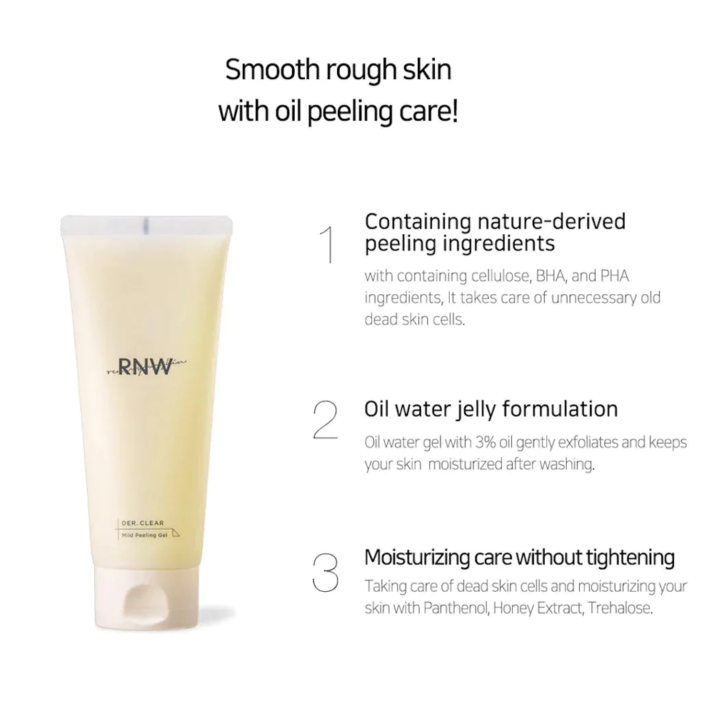 RNW DER. CLEAR Mild Peeling Gel 150ml - DODOSKIN