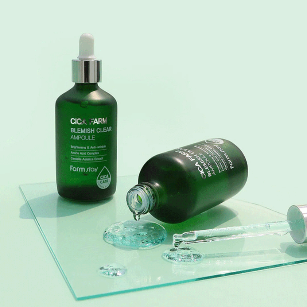 Farmstay Cica Farm Blemish Clear Ampoule 100ml - DODOSKIN