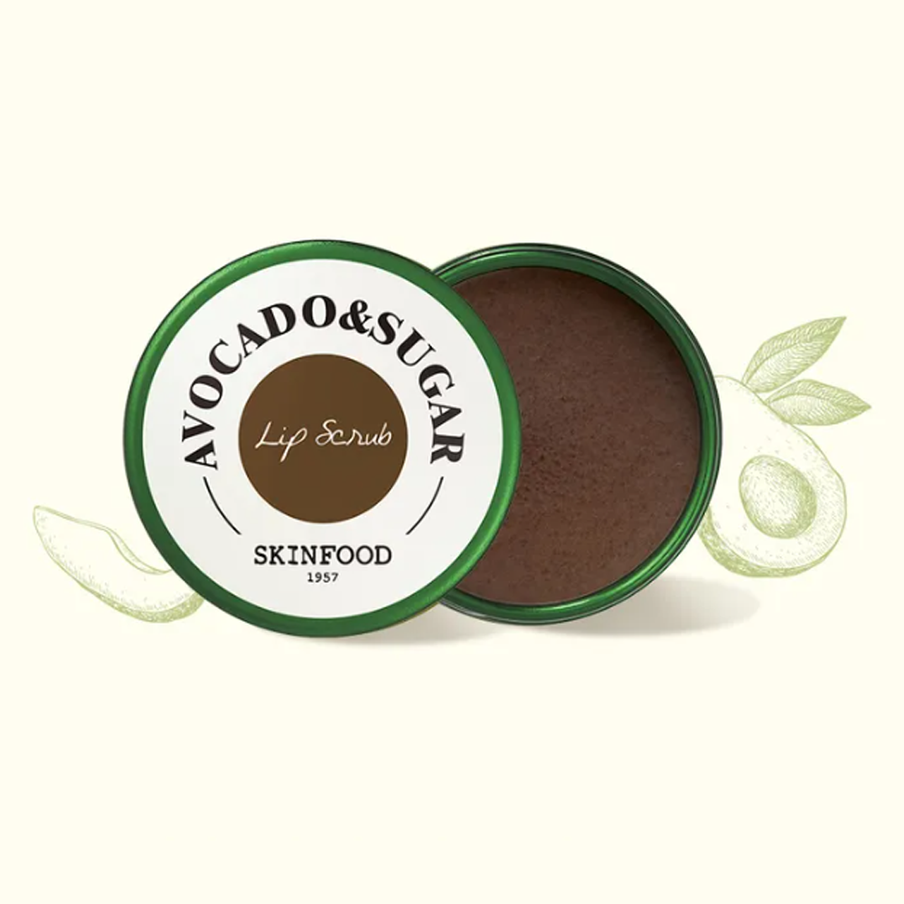 SKINFOOD Avocado & Sugar Lip Scrub 14g - DODOSKIN