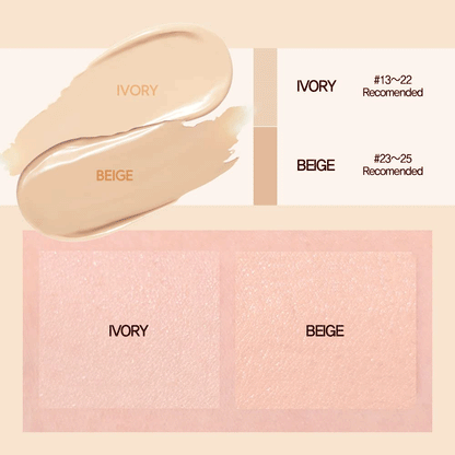 espoir Pro Tailor Be Natural Cushion SPF50 PA++++ 14g *2ea (Original+Refill) - DODOSKIN