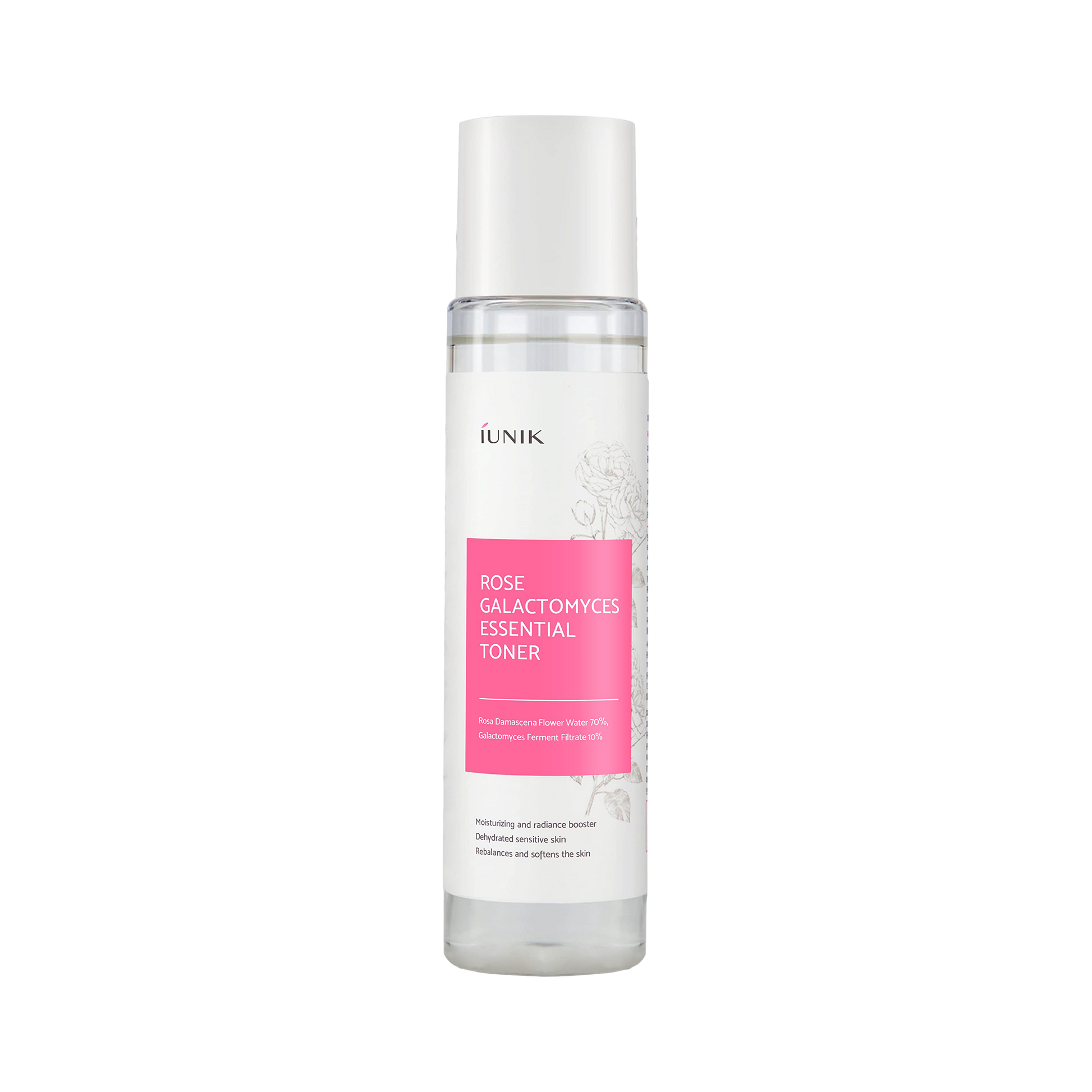 iUNIK Rose Galactomyces Essential Toner 200ml - DODOSKIN