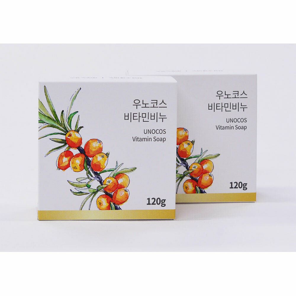 UNOCOS Vitamin Soap Skin Health Moisturizing Deep Cleansing Effect 120g - KLO